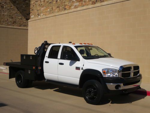 2008 dodge ram 5500 flat bed welding truck one owner fully service