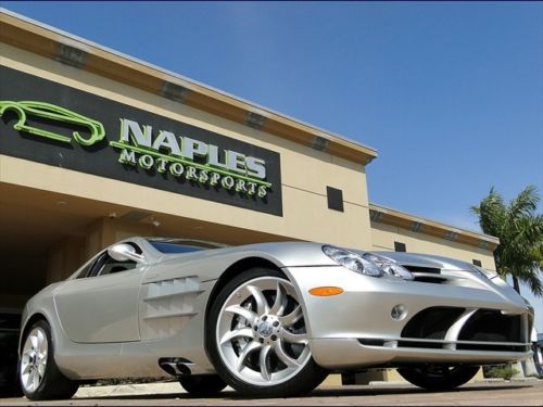 06 mercedes-benz slr mclaren coupe - clear bra - great condition - rare car!