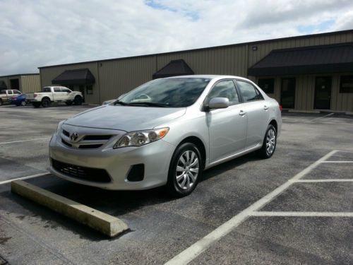 Like new 2012 corolla le. 6,500 miles. full factory warranty remaining