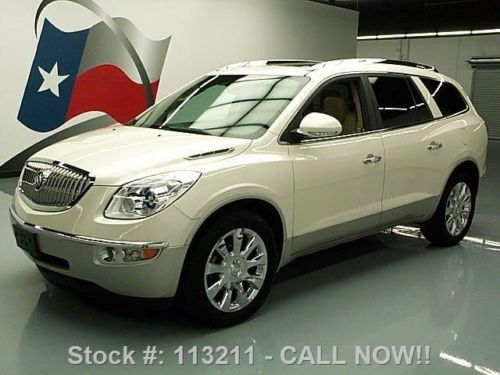 2011 buick enclave cxl awd dual sunroof nav dvd 25k mi texas direct auto