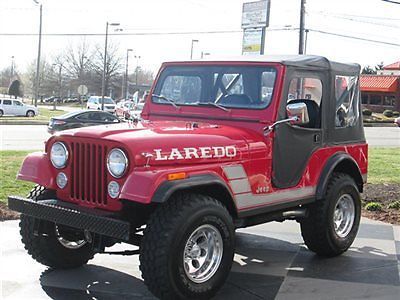 Cj5 1979 red manual trans