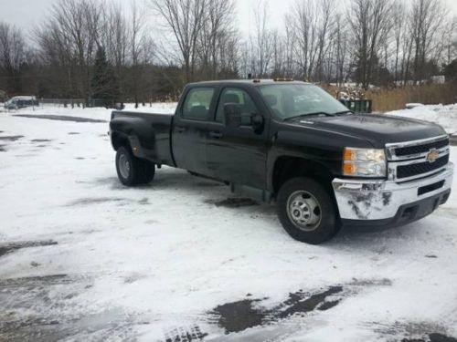 2012 chevy silverado 3500hd 1-ton crew cab 4x4 diesel dually