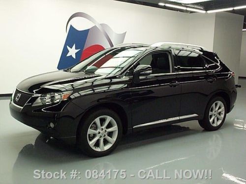 2012 lexus rx350 luxury sunroof nav rear cam 19&#039;s 38k! texas direct auto