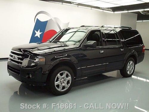 2013 ford expedition el limited 4x4 sunroof nav 20&#039;s 7k texas direct auto
