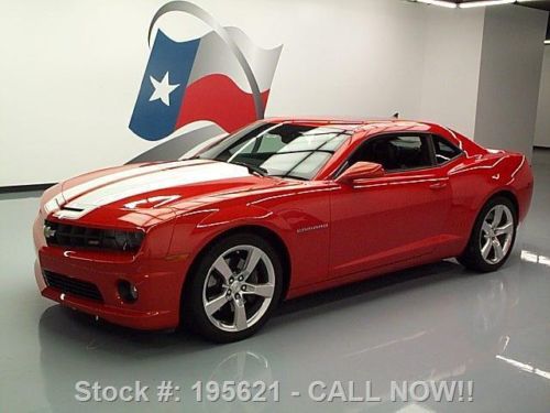 2010 chevy camaro ss rs auto sunroof htd leather 31k mi texas direct auto