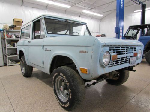 1969 ford bronco restoration project