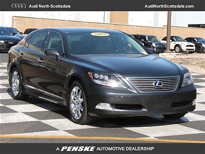 08 lexus ls 600 hybrid l leather  heated seats navigation clean car fax