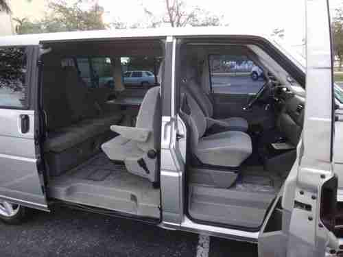 2002 VOLKSWAGEN EURO VAN CLEAN FLORIDA MINI LIKE NEW LOW RESERVE RARE, image 4