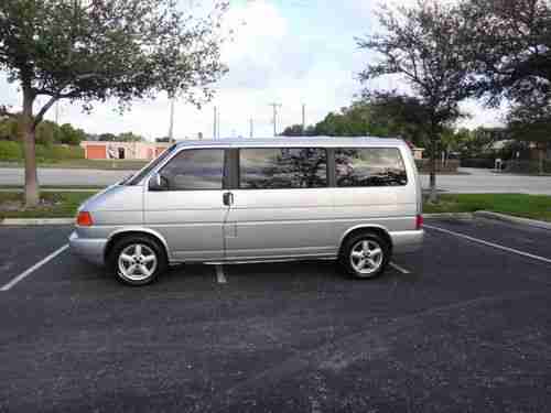 2002 VOLKSWAGEN EURO VAN CLEAN FLORIDA MINI LIKE NEW LOW RESERVE RARE, image 7