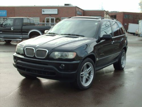 2001 bmw x5 4.4i sport utility 4-door 4.4l