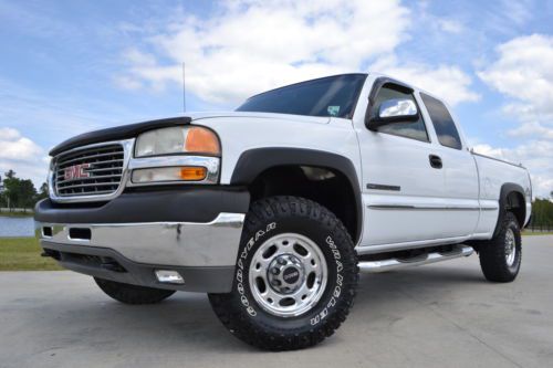 2001 gmc sierra 2500hd extended cab sle 4x4 clean clean!!