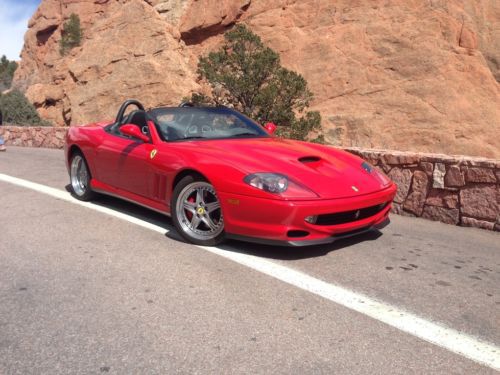 2001 ferrari 550 barchetta