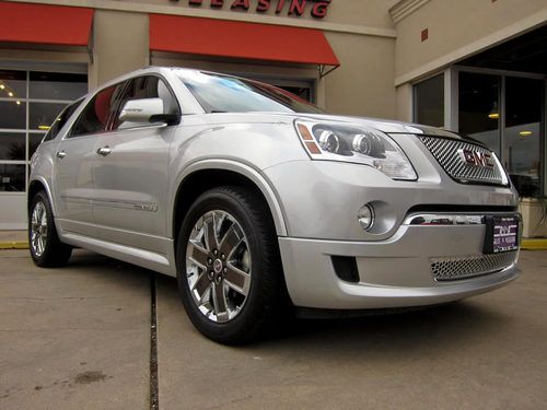 2011 gmc acadia denali, dvd, navigation, leather, 20" chrome wheels, more!