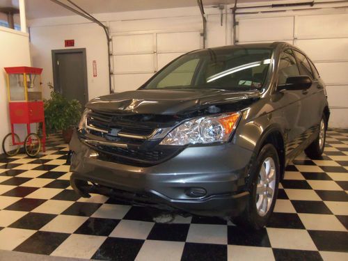 2011 cr-v no reserve se 14k awd  4wd salvage drives rebuildable repairable