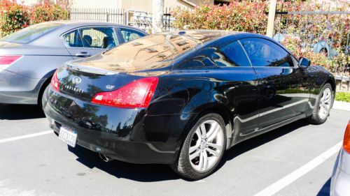 2010 black infiniti g37 coupe