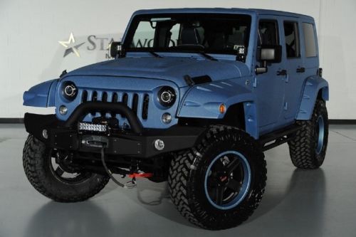 2014 jeep wrangler unlimited sport 4wd suv lifted automatic
