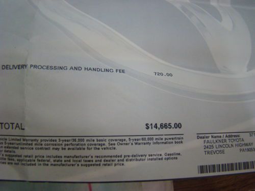 2011 TOYOTA YARIS 5 SPEED MANUAL HATCHBACK SUPER LOW MILES FUEL SAVER NO RESERVE, image 56