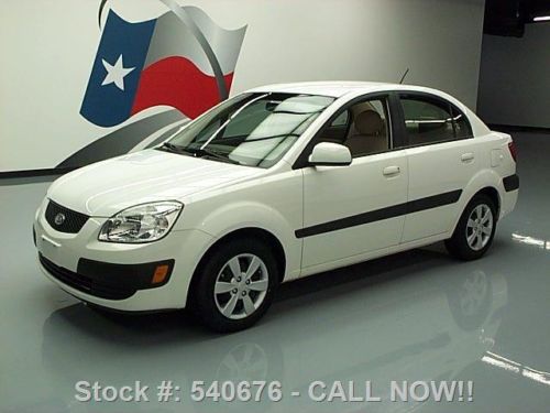 2009 kia rio lx sedan automatic cd audio only 42k miles texas direct auto