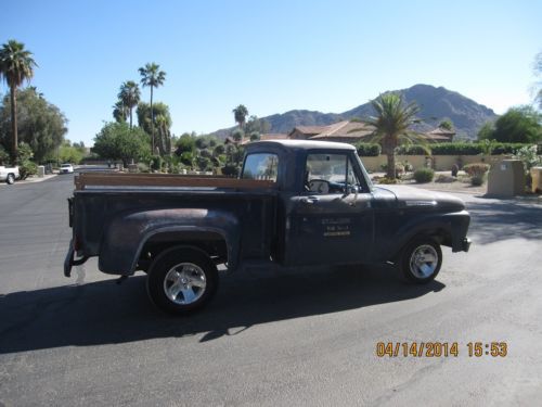1961 Ford F100 Step Side Short Bed Willys Gasser Hot Rod, image 2