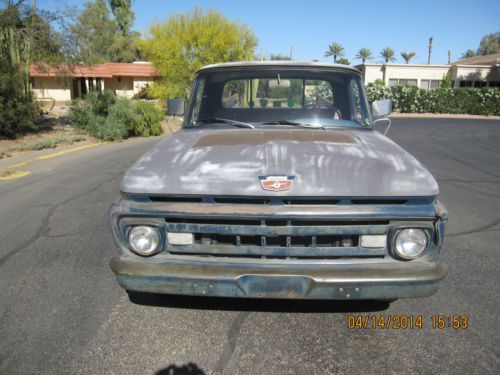 1961 Ford F100 Step Side Short Bed Willys Gasser Hot Rod, image 8