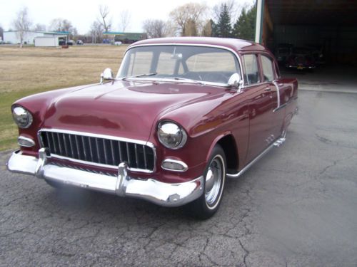 1955 chevrolet belair sedan [350 auto]....good cond.