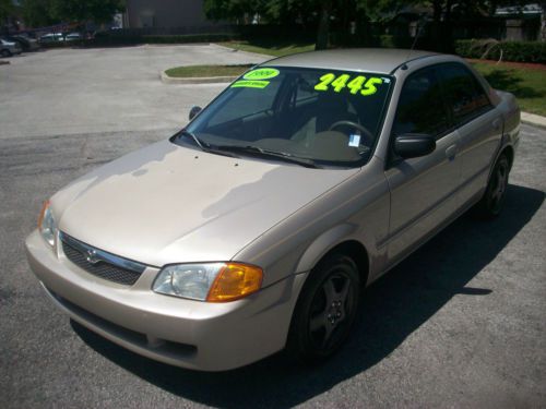 1999 mazda protege lx sedan 4-door 1.6l