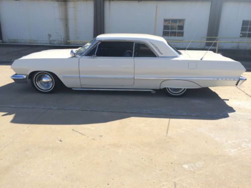 1963 impala-driver, restored, low, street rod, hot rod, 283ci v8, automatic!