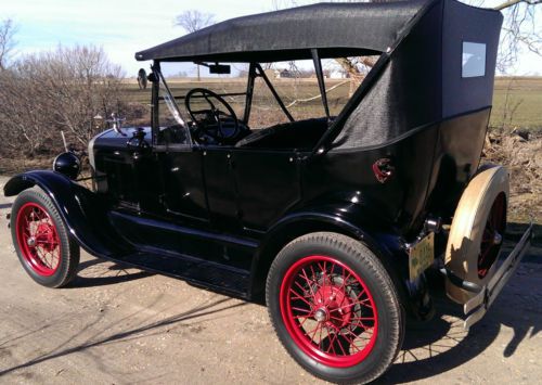 *wow* numbers matching 1927 model t ford touring car over $25,000 in receipts