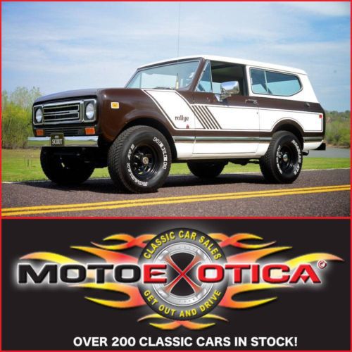 1979 international scout ii- arizona car - removable hard top - 4 x 4 - lqqk !!!