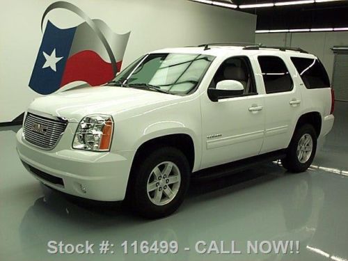 2014 gmc yukon slt 8-passenger htd leather rear cam 18k texas direct auto