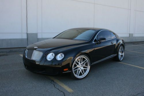 2006 bentley continental gt mulliner coupe - private party - 37k miles - blk/blk