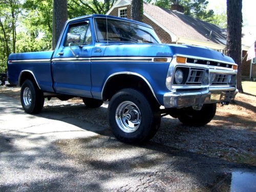 1977 ford f-150 base standard cab pickup 2-door 5.8l