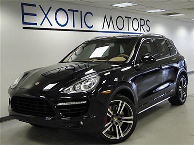 2013 porsche cayenne turbo awd! nav pdc htd-sts xenon 500hp pdc warranty 21