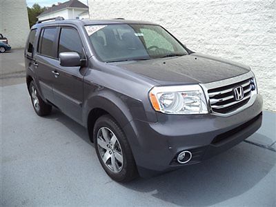 Honda pilot touring 4wd new 4 dr suv gasoline 3.5l v6 mpi sohc 24v modern steel