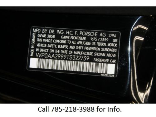 1996 Porsche 911 993 C4S Black on Black With Carbon Fiber, US $89,900.00, image 13