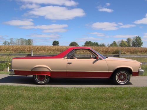 1978 chevrolet el camino base standard cab pickup 2-door 5.0l