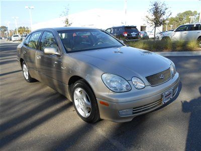 Gs 300 luxury clean carfax leather memory heated seats cd changer sunroof
