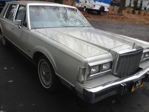 1986 lincoln continental (( no reserve )) 5.0l town car