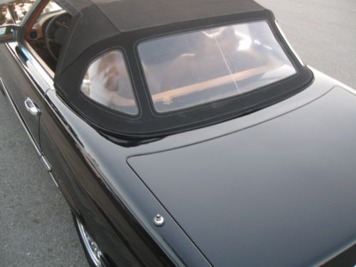 BEAUTIFUL CALIFORNIA 1976 MERCEDES 450SL BLACK ROADSTER GREAT DRIVER, image 13