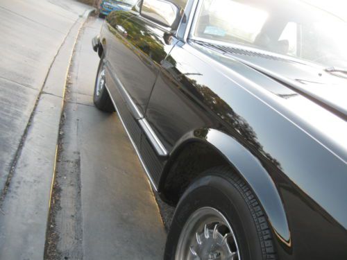 BEAUTIFUL CALIFORNIA 1976 MERCEDES 450SL BLACK ROADSTER GREAT DRIVER, image 14