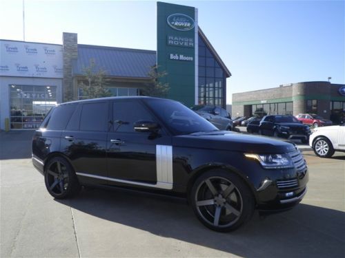 2014 land rover range rover autobiography black ivory export supercharged