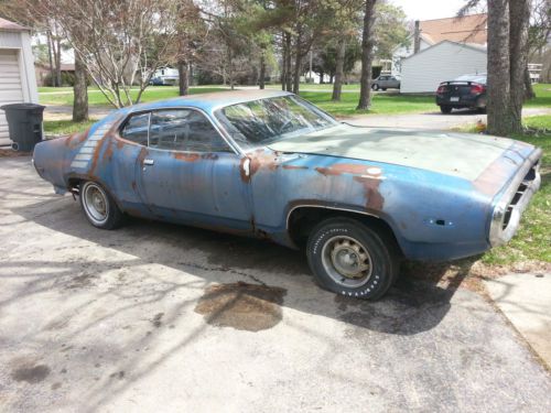 1972 plymouth roadrunner #&#039;s matching