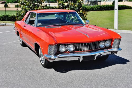 Outstanding fully restored 1964 buick riviera coupe 425 duel card&#039;s incredable.