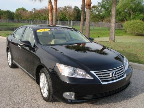 2012 lexus es 350 navigation certified 3 year 100,000 mile warranty