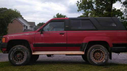 1985 Toyota 4Runner 85 4 runner Very Solid Clear Title EFI, image 4
