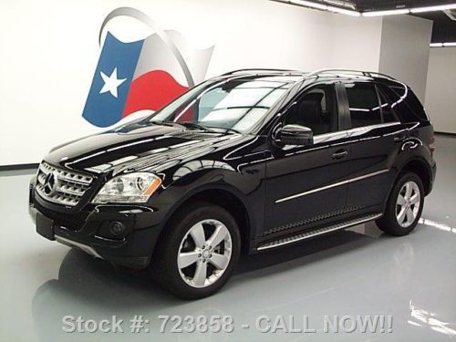 2011 mercedes-benz ml350 4matic awd sunroof nav 30k mi texas direct auto