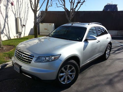 2007 infiniti fx35 sport utility 4-door 3.5l *** no reserve *** clean title ***