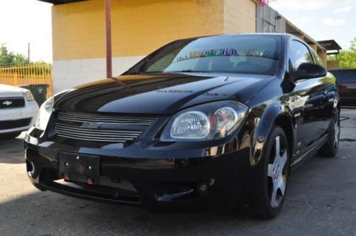 2007 chevrolet cobalt ss coupe 2-door 2.4l supercharged added on black 58k miles