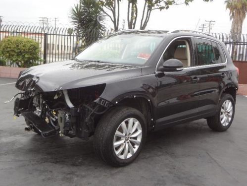 2011 volkswagen tiguan se 2.0t damaged fixer clean title! low miles! wont last!!