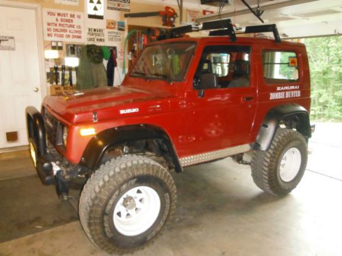 1987 suzuki samurai sweet lifted, many new parts